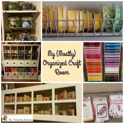 My (Mostly) Organized Craft Room - The Tinkering Spinster