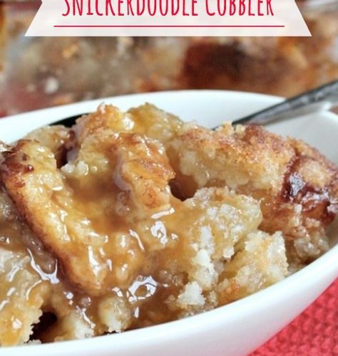 Instant Pot Snickerdoodle Apple Cobbler - 365 Days of Slow Cooking and  Pressure Cooking, Recipe