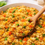 Cauliflower chicken fried rice