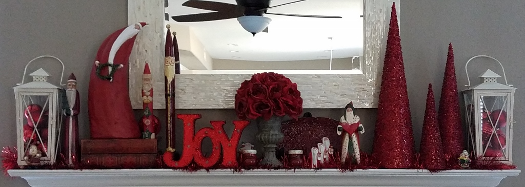 decorate your christmas mantel