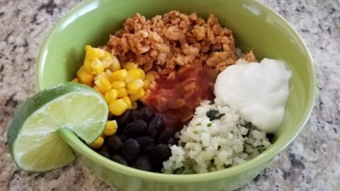weight watchers burrito bowl