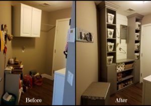 Laundry Room before after