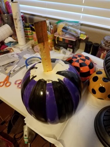 craft pumpkin project