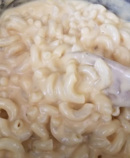 mac and cheese before baking