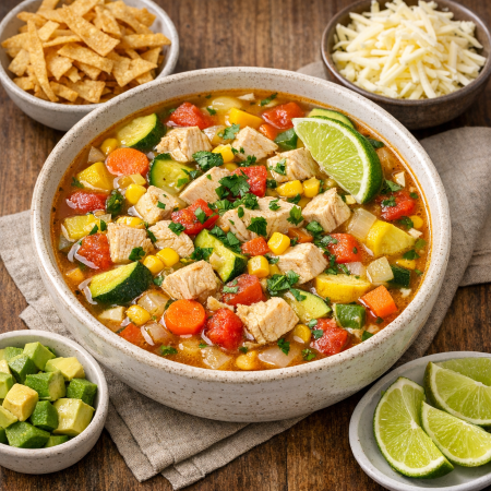 Little Papasito's Chicken Tortilla Soup