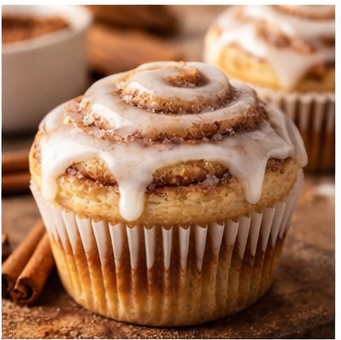 cinnamon roll cupcakes