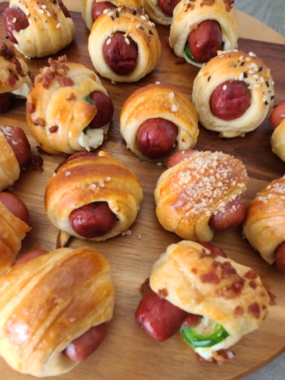 Pigs in a blanket, 5 versions