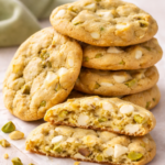 White Chocolate Pistachio Cookies