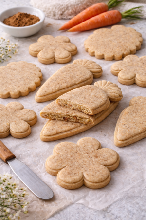 carrot cake sugar cookies
