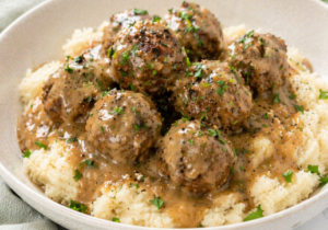 ww meatballs in gravy