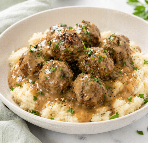 ww meatballs in gravy